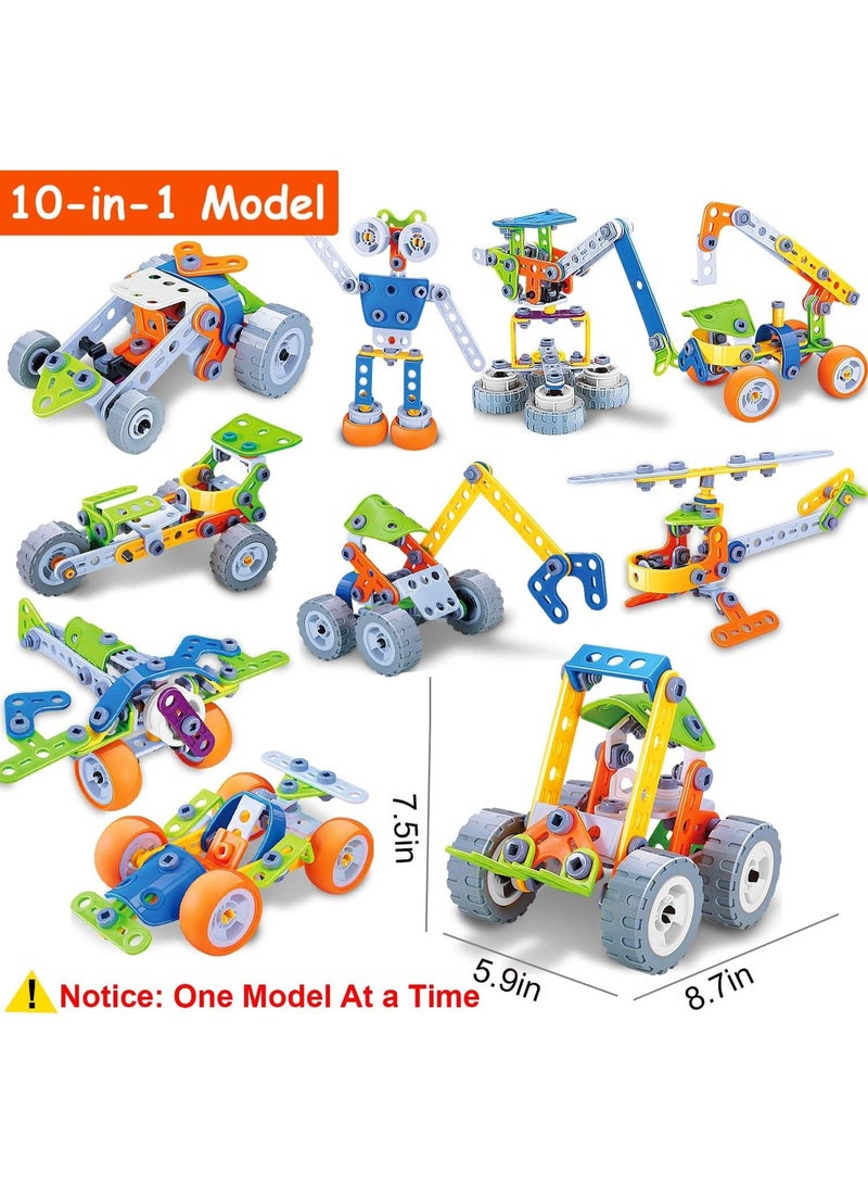 MAKINGTEC 167PCS Building Blocks STEM Toys, Toys for 5 6 7 8 9 10+ Years Old Boys Birthday Gifts Educational Autistic Toy Building Set, STEM Projects for Kids Ages 5 to 12 Creative Learning Games - Image 2